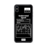 Greatest Jaguars Plays iPhone Case: Underrated Upset (1997)