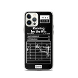 Greatest Jaguars Plays iPhone Case: Running for the Win (2008)