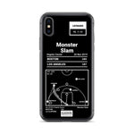 Greatest Clippers Plays iPhone Case: Monster Slam (2019)