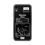 Greatest Clippers Plays iPhone Case: Monster Slam (2019)