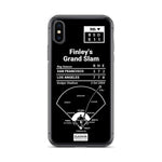 Greatest Dodgers Plays iPhone Case: Finley's Grand Slam (2004)