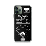 Greatest Dodgers Plays iPhone Case: The Double Steal (2020)