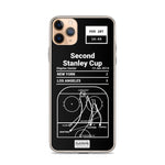 Greatest Kings Plays iPhone Case: Second Stanley Cup (2014)