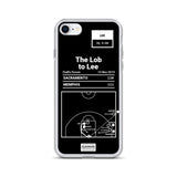 Greatest Grizzlies Plays iPhone Case: The Lob to Lee (2015)