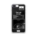 Greatest Grizzlies Plays iPhone Case: The Lob to Lee (2015)