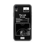 Greatest Grizzlies Plays iPhone Case: The Lob to Lee (2015)