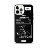 Greatest Grizzlies Plays iPhone Case: The Comeback (2017)