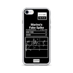 Greatest Dolphins Plays iPhone Case: Marino's Fake Spike (1994)