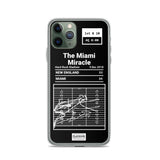 Greatest Dolphins Plays iPhone Case: The Miami Miracle (2018)