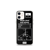 Greatest Heat Plays iPhone Case: Wade steal and winner (2009)