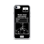 Greatest Heat Plays iPhone Case: Wade steal and winner (2009)