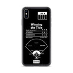 Greatest Twins Plays iPhone Case: Winning the Title (1987)