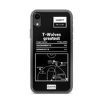 Greatest Timberwolves Plays iPhone Case: T-Wolves greatest (2004)