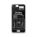 Greatest Vikings Plays iPhone Case: The Moon at Lambeau (2005)