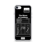 Greatest Vikings Plays iPhone Case: The Moon at Lambeau (2005)