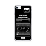 Greatest Vikings Plays iPhone Case: The Moon at Lambeau (2005)