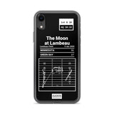 Greatest Vikings Plays iPhone Case: The Moon at Lambeau (2005)