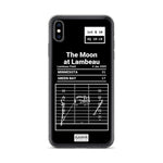 Greatest Vikings Plays iPhone Case: The Moon at Lambeau (2005)