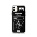 Greatest Wild Plays iPhone Case: Brunette's winner (2003)