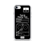 Greatest Predators Plays iPhone Case: Two in Fourty-Two (2017)