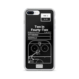 Greatest Predators Plays iPhone Case: Two in Fourty-Two (2017)