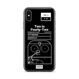 Greatest Predators Plays iPhone Case: Two in Fourty-Two (2017)