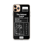 Greatest Giants Plays iPhone Case: The Helmet Catch (2008)