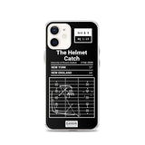 Greatest Giants Plays iPhone Case: The Helmet Catch (2008)