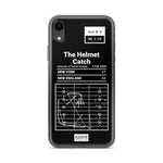 Greatest Giants Plays iPhone Case: The Helmet Catch (2008)