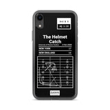 Greatest Giants Plays iPhone Case: The Helmet Catch (2008)