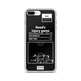 Greatest Knicks Plays iPhone Case: Reed's injury game (1970)