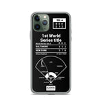 Greatest Mets Plays iPhone Case: 1st World Series title (1969)