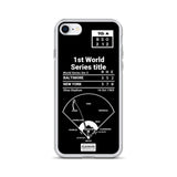 Greatest Mets Plays iPhone Case: 1st World Series title (1969)