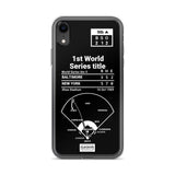 Greatest Mets Plays iPhone Case: 1st World Series title (1969)