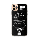 Greatest Athletics Plays iPhone Case: Start of the Dynasty (1972)