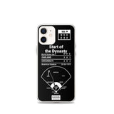 Greatest Athletics Plays iPhone Case: Start of the Dynasty (1972)