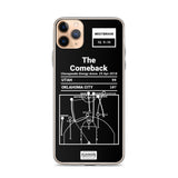 Greatest Thunder Plays iPhone Case: The Comeback (2018)