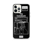 Greatest Thunder Plays iPhone Case: The Comeback (2018)