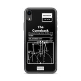 Greatest Thunder Plays iPhone Case: The Comeback (2018)