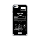 Greatest Magic Plays iPhone Case: Into the Finals (1995)