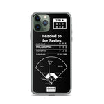 Greatest Phillies Plays iPhone Case: Headed to the Series (1980)