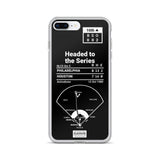 Greatest Phillies Plays iPhone Case: Headed to the Series (1980)