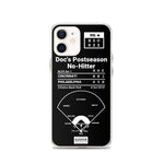 Greatest Phillies Plays iPhone Case: Doc's Postseason No-Hitter (2010)