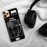 Greatest 76ers Plays iPhone Case: Rock the Baby (1983)