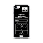 Greatest Coyotes Plays iPhone Case: Penalty Meltdown (2002)