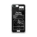 Greatest Coyotes Plays iPhone Case: The Run Continues (2012)