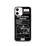 Greatest Penguins Plays iPhone Case: Back-to-Back Champs (2017)