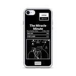 Greatest Trail Blazers Plays iPhone Case: The Miracle Minute (2002)