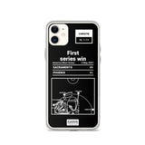 Greatest Kings Plays iPhone Case: First series win (2001)