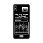 Greatest Chargers Plays iPhone Case: The Play before The Stand (1995)